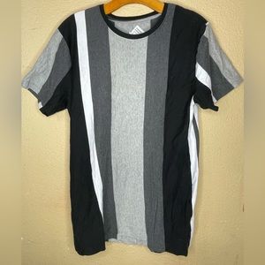 Short Sleeve Strip Shirt